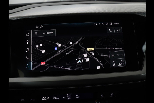 Audi Q4 e-tron 35 Launch edition Advanced Plus 55 kWh | Panoramadak | Stoelverwarming | Adaptive cruise | Matrix LED | Warmtepomp | Navigatie | Carplay | Sportstoelen