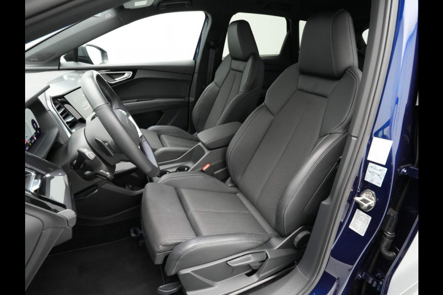 Audi Q4 e-tron 50 quattro S Line edition 77 kWh 300pk Navigatie Camera Acc Stoelverwarming Demo Roel