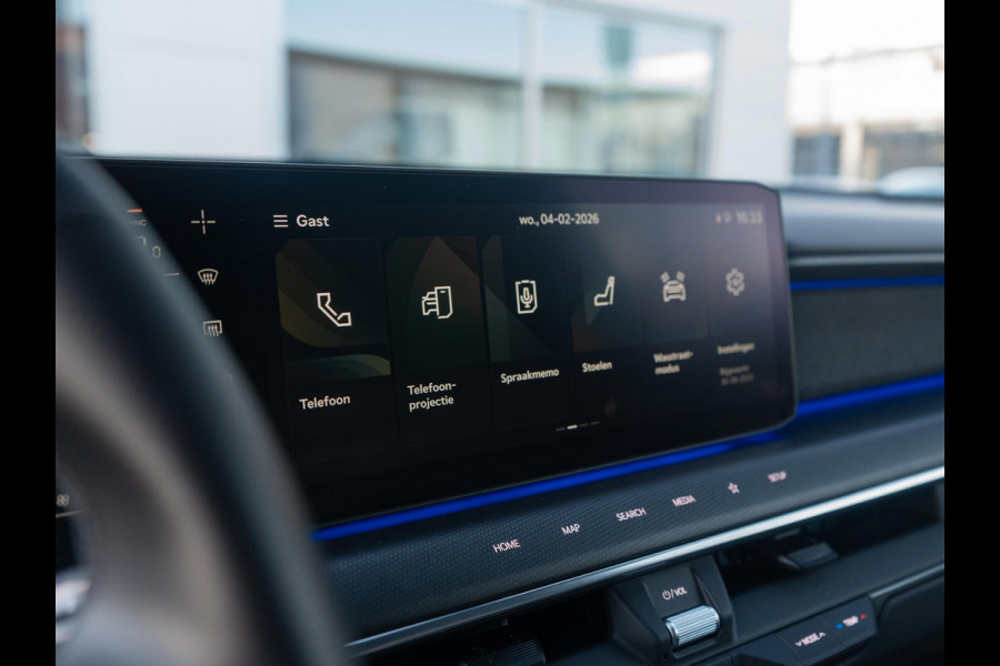 Kia EV9 Launch Edition GT-Line AWD 99.8 kWh | Speciale kleur | 7-Pers. | 21" | Head-Up | Stoel-/Stuurverwarming | Premium Audio | Schuif-/kanteldak | Adapt. Cruise | Matte blauw