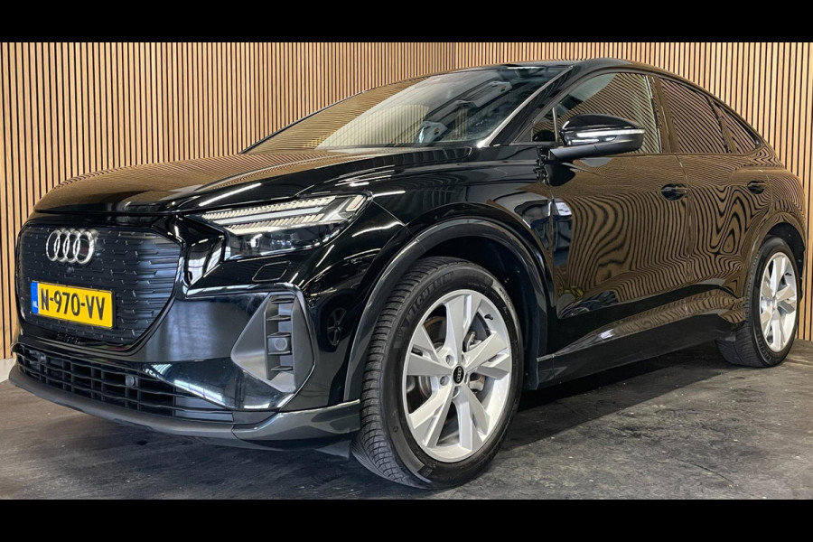 Audi Q4 Sportback e-tron 40 Advanced Edition 77 kWh|96% SOH|VOLLEDER|SONOS|CARPLAY|STOELVERW.|NAP|NL-AUTO|NAVI|INCL. BTW|1e EIG|