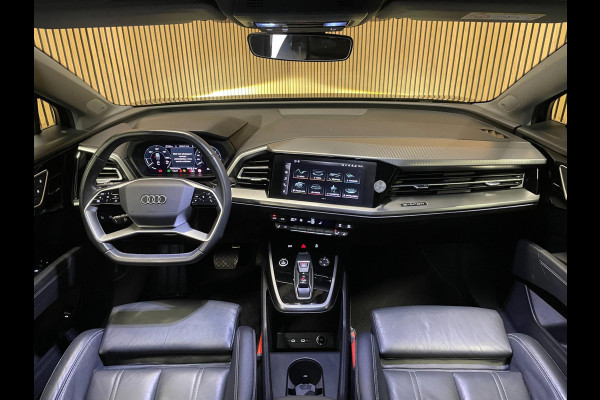 Audi Q4 Sportback e-tron 40 Advanced Edition 77 kWh|96% SOH|VOLLEDER|SONOS|CARPLAY|STOELVERW.|NAP|NL-AUTO|NAVI|INCL. BTW|1e EIG|