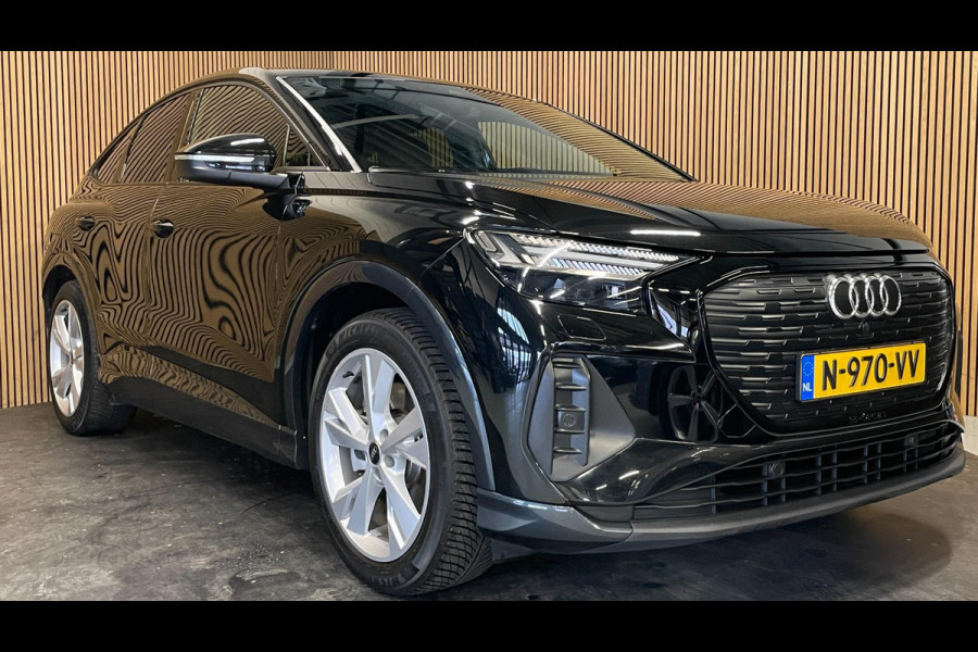 Audi Q4 Sportback e-tron 40 Advanced Edition 77 kWh|96% SOH|VOLLEDER|SONOS|CARPLAY|STOELVERW.|NAP|NL-AUTO|NAVI|INCL. BTW|1e EIG|