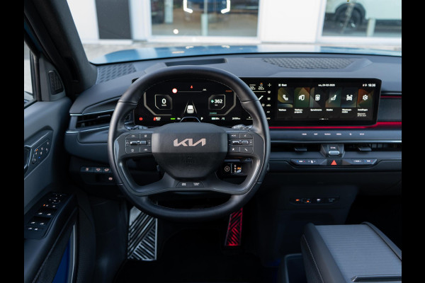 Kia EV9 Launch Edition GT-Line AWD 99.8 kWh | Speciale kleur | 7-Pers. | 21" | Head-Up | Stoel-/Stuurverwarming | Premium Audio | Schuif-/kanteldak | Adapt. Cruise | Matte blauw