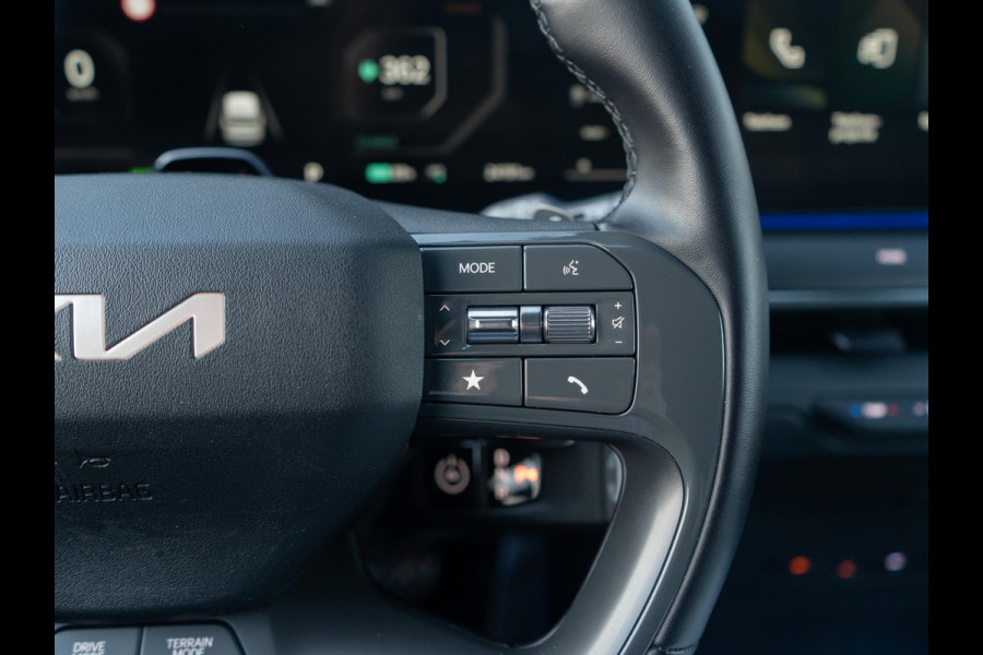 Kia EV9 Launch Edition GT-Line AWD 99.8 kWh | Speciale kleur | 7-Pers. | 21" | Head-Up | Stoel-/Stuurverwarming | Premium Audio | Schuif-/kanteldak | Adapt. Cruise | Matte blauw