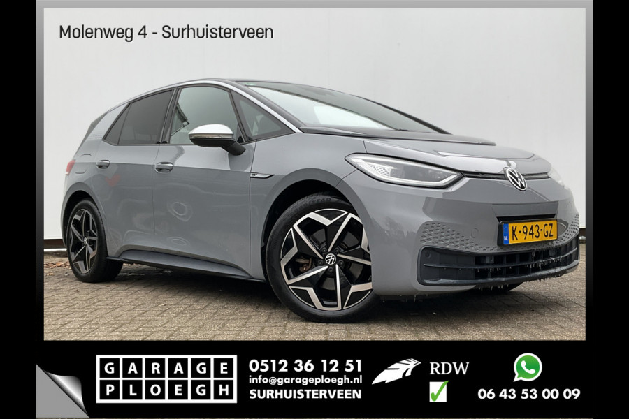 Volkswagen ID.3 First Plus 58 kWh Carplay Adap.Cruise Camera Stoel/Stuurverw Keyless Led NL-Auto!