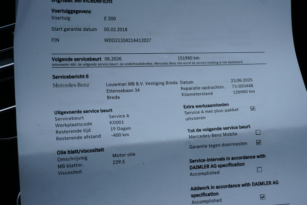 Mercedes-Benz E-Klasse Estate 200 Premium *INCL. BTW* + CARPLAY / CAMERA / STOELVERWARMING
