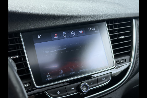 Opel Mokka X 1.4 Turbo 141PK Leder AGR Comfort Stoelen Navi Camera Ecc Cruise Control Schuif-kanteldak Apple Carplay Android Auto Bi-Fuel Onl Stoel+Stuurverwarming Lmv Led Privacy Glas Pdc Zeer luxe en complete Opel Mokka!