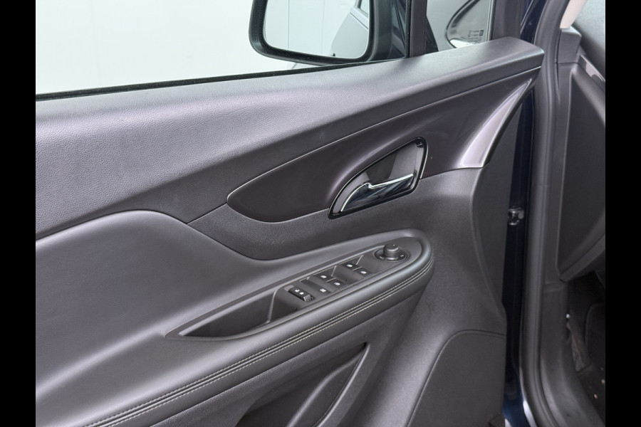 Opel Mokka X 1.4 Turbo 141PK Leder AGR Comfort Stoelen Navi Camera Ecc Cruise Control Schuif-kanteldak Apple Carplay Android Auto Bi-Fuel Onl Stoel+Stuurverwarming Lmv Led Privacy Glas Pdc Zeer luxe en complete Opel Mokka!