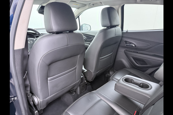 Opel Mokka X 1.4 Turbo 141PK Leder AGR Comfort Stoelen Navi Camera Ecc Cruise Control Schuif-kanteldak Apple Carplay Android Auto Bi-Fuel Onl Stoel+Stuurverwarming Lmv Led Privacy Glas Pdc Zeer luxe en complete Opel Mokka!