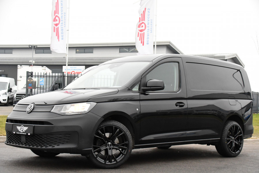 Volkswagen Caddy Cargo Maxi 2.0 TDI Black Edition Cruise, Carplay, Stoelverwarming, 122pk, Automaat, Standkachel, Multimedia, Uniek!