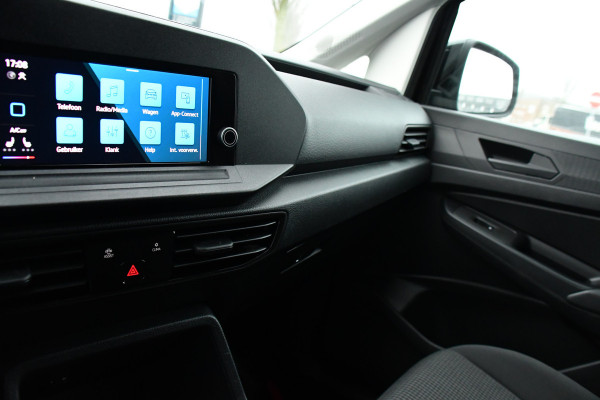 Volkswagen Caddy Cargo Maxi 2.0 TDI Black Edition Cruise, Carplay, Stoelverwarming, 122pk, Automaat, Standkachel, Multimedia, Uniek!