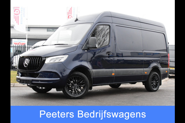 Mercedes-Benz Sprinter 317 1.9 CDI L2H2 RWD PB Edition Cruise, Camera, Carplay, Stoelverwarming, 170pk, Automaat, Trekhaak, Standkachel, Leder, Uniek!
