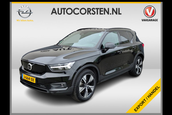 Volvo XC40 Recharge P8 AWD 408pk R-Design SOH 90% Adap.Cruise Navi Ecc Camera Apple Carplay Android Auto Pdc Stoelverwarming Lmv 19" Privacy Glas Google Maps DAB+ Origineel Nederlandse Auto Nieuwprijs  €59.825,- Export - Handel