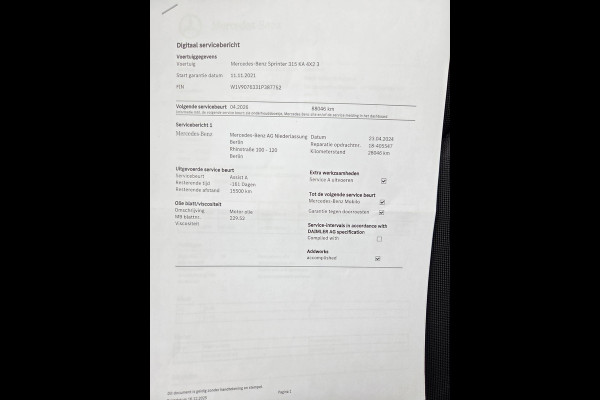 Mercedes-Benz Sprinter 315 CDI L2H2 Autm. Airco Achteruitrijcamera Parkeersensors