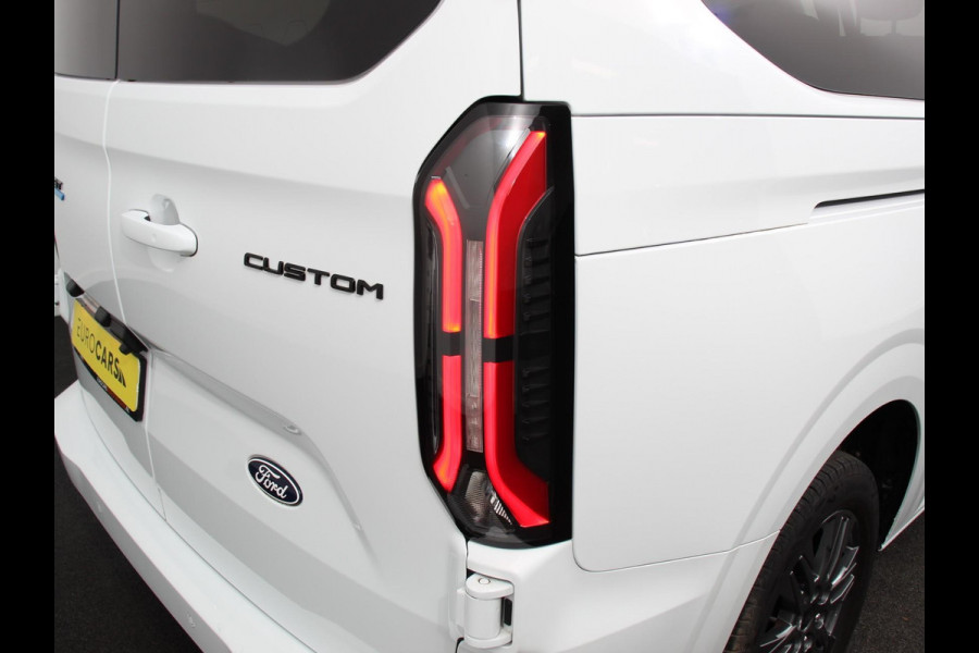 Ford Transit Custom 340 L2H1 Limited 65 kWh 8 persoons Cruise Control | Airco | Lichtmetalen Velgen | Extra getint glas