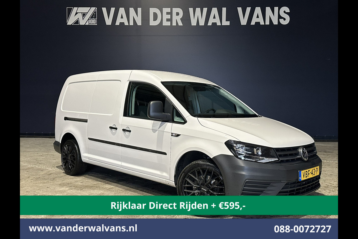 Volkswagen Caddy 2.0 TDI L2H1 Maxi Euro6 *Rijklaar Direct Rijden* Airco | LM velgen | Navigatie | Apple Carplay | Android Auto Zijdeur