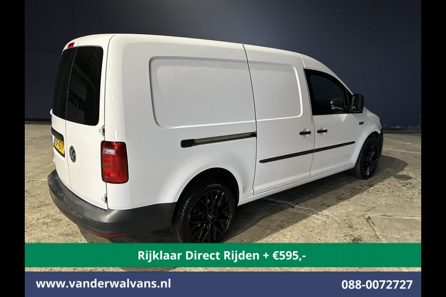 Volkswagen Caddy 2.0 TDI L2H1 Maxi Euro6 *Rijklaar Direct Rijden* Airco | LM velgen | Navigatie | Apple Carplay | Android Auto Zijdeur
