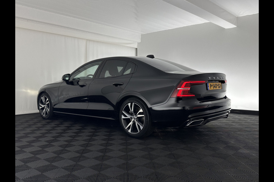 Volvo S60 2.0 B3 R-Design Black Edition (INCL-BTW) Aut. *FULL-LED | LEATHER | HEATED-R-SPORTSEATS | HARMAN/KARDON | MEMORY-PACK | CAMERA | NAVI-FULLMAP | ECC | PRIVACYGLASS | PDC | CRUISE | LANE-ASIST | DAB | DIGI-COCKPIT | TOWBAR