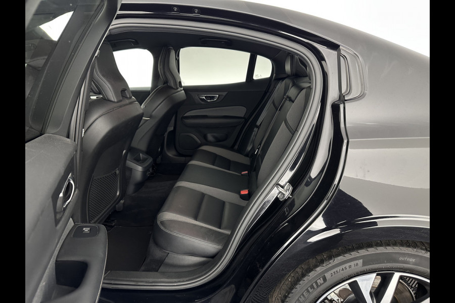 Volvo S60 2.0 B3 R-Design Black Edition (INCL-BTW) Aut. *FULL-LED | LEATHER | HEATED-R-SPORTSEATS | HARMAN/KARDON | MEMORY-PACK | CAMERA | NAVI-FULLMAP | ECC | PRIVACYGLASS | PDC | CRUISE | LANE-ASIST | DAB | DIGI-COCKPIT | TOWBAR