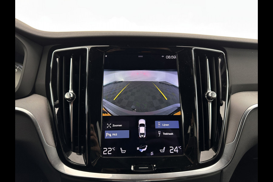 Volvo S60 2.0 B3 R-Design Black Edition (INCL-BTW) Aut. *FULL-LED | LEATHER | HEATED-R-SPORTSEATS | HARMAN/KARDON | MEMORY-PACK | CAMERA | NAVI-FULLMAP | ECC | PRIVACYGLASS | PDC | CRUISE | LANE-ASIST | DAB | DIGI-COCKPIT | TOWBAR