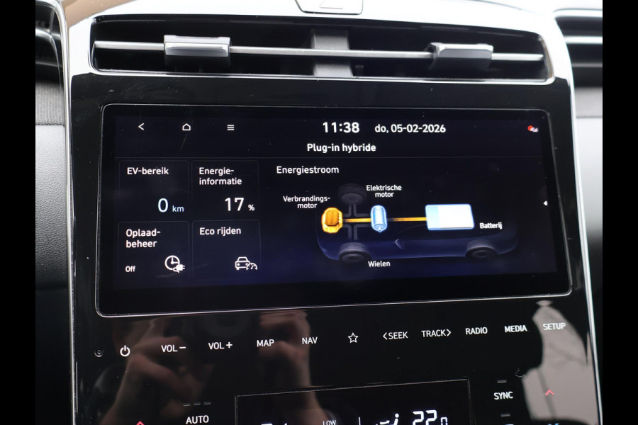 Hyundai Tucson 1.6 T-GDI PHEV 265 PK AUT. 4WD + TREKHAAK | CAMERA | 19 INCH | ADAPTIVE CRUISE | STOELVERW. | CARPLAY