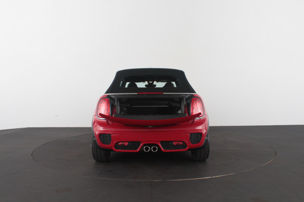 MINI Cabrio 2.0 Cooper S John Cooper Works > 192pk/H&K/Head-up/18inch/Chili red/Aerodynamica Kit...
