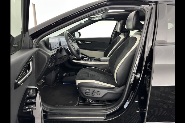Kia Ev6 GT-Line 77.4 kWh (3-Fase-11kW) {SOH-98%} (INCL-BTW) Aut. *HEATPUMP | PANO | HEAD-UP | LEATHER-ALCANTARA | ADAPTIVE-CRUISE | DIGI-COCKPIT | MERIDIAN-AUDIO | MEMORYPACK | FULL-LED | KEYLESS | TOPVIEW | DAB | BLINDSPOT | NAVI-FULLMAP |