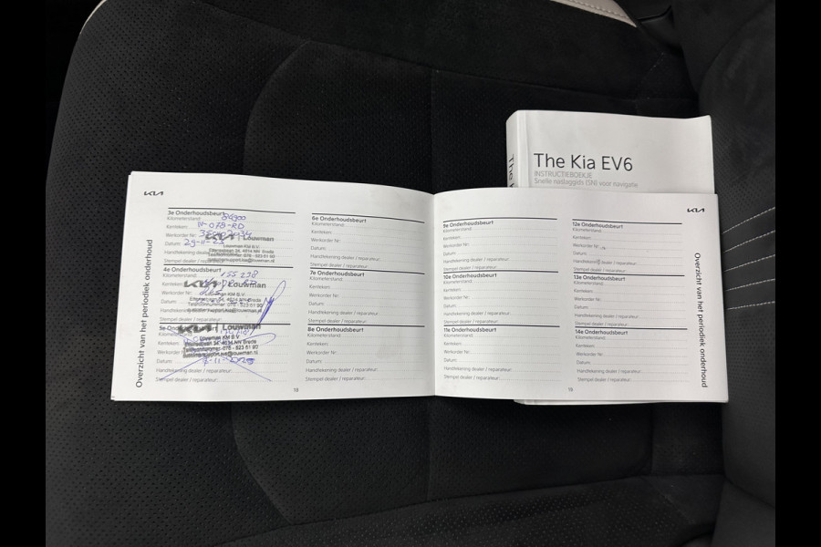 Kia Ev6 GT-Line 77.4 kWh (3-Fase-11kW) {SOH-98%} (INCL-BTW) Aut. *HEATPUMP | PANO | HEAD-UP | LEATHER-ALCANTARA | ADAPTIVE-CRUISE | DIGI-COCKPIT | MERIDIAN-AUDIO | MEMORYPACK | FULL-LED | KEYLESS | TOPVIEW | DAB | BLINDSPOT | NAVI-FULLMAP |