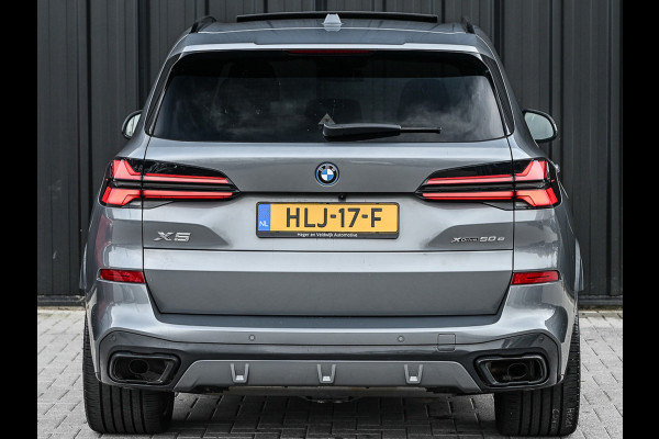 BMW X5 xDrive50e 490pk M Sport Pro | Panorama dak | Luchtvering | Comfort Access | Soft Close | Trekhaak | Shadowline Lights | Comfort Seats | 4-Zone Climate | Driving Assistant Prof. | Harman/Kardon | Ambient Ai