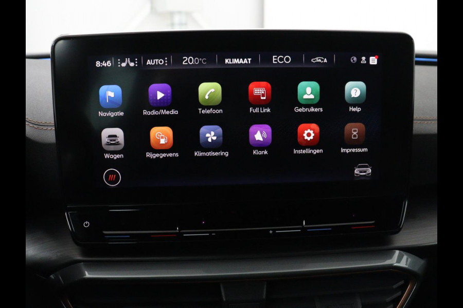 CUPRA Leon 1.4 eHybrid | Panoramadak | Stoelverwarming | Leder | Carplay | Adaptive cruise | Camera | Navigatie | Park Assist | Sportstoelen | Full LED | Sfeerverlichting | PHEV | Plug In