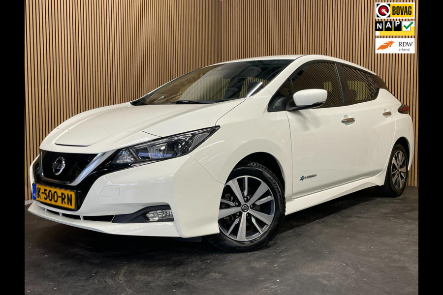 Nissan Leaf Acenta 40 kWh|91% SOH|270 WLTP|ACC|CAMERA|CARPLAY|NAVIGATIE|NL-AUTO|NAP|1e EIG|INCL.BTW|
