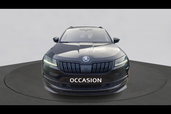 Škoda Karoq 1.5 TSI ACT 150pk DSG Sportline Business Panorama Trekhaak Camera Stoelverwarming Carplay