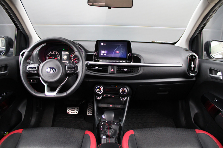 Kia Picanto 1.2 CVVT DynamicPlusLine | VOL OPTIES! | KEYLESS | STOEL&STUURVERW | CAMERA | STUUR ASSIST | LEDER |