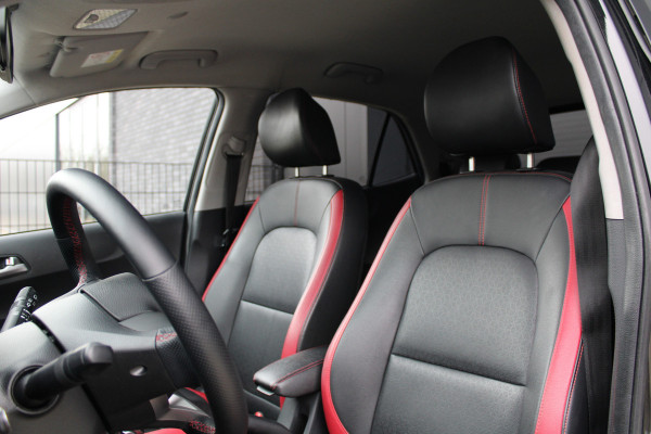 Kia Picanto 1.2 CVVT DynamicPlusLine | VOL OPTIES! | KEYLESS | STOEL&STUURVERW | CAMERA | STUUR ASSIST | LEDER |
