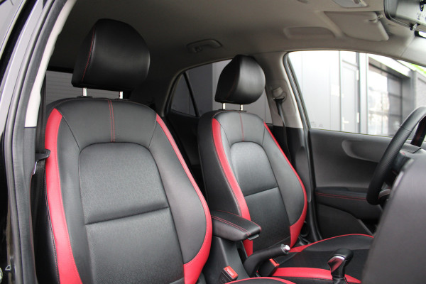 Kia Picanto 1.2 CVVT DynamicPlusLine | VOL OPTIES! | KEYLESS | STOEL&STUURVERW | CAMERA | STUUR ASSIST | LEDER |