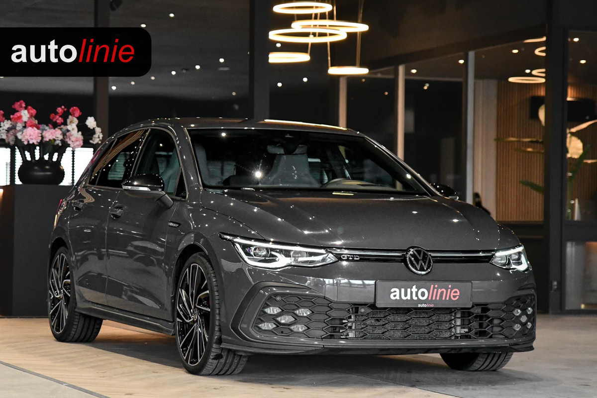 Volkswagen Golf 2.0 GTD. Leder, Koeling, Memory, HUD, Keyless, Camera, H/K, ACC, Stuurvw, IQ Light, Trekh, Sfeer, CarPlay!