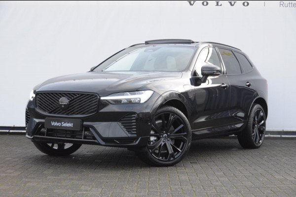 Volvo XC60 T6 350PK Automaat AWD Ultra Black Edition Facelift/ Head-up display/ Harman Kardon audio/ BLIS/ Elektrischbedienbare stoelen met geheugen / Panoramadak/ Adaptive cruise control/ Pilot assist/ Apple Carplay/ Android auto/