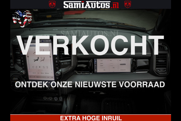Dodge Ram COBRA EDITION | 1500 Limited Night High Output 540HP 706Nm | Massage + Full Option | De Meest Luxe en Volle Pick-Up in zijn Klas Comfortabele Dubbele Cabine met Royale 5 Zitplaatsen | BPM vrij | Nu Leverbaar uit Voorraad | Voorraad Nr 2292 - 5178 | Cobra package is meerprijs |
