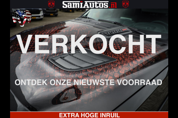 Dodge Ram COBRA EDITION | 1500 Limited Night High Output 540HP 706Nm | Massage + Full Option | De Meest Luxe en Volle Pick-Up in zijn Klas Comfortabele Dubbele Cabine met Royale 5 Zitplaatsen | BPM vrij | Nu Leverbaar uit Voorraad | Voorraad Nr 2292 - 5178 | Cobra package is meerprijs |