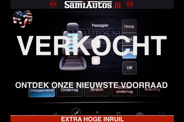 Dodge Ram COBRA EDITION | 1500 Limited Night High Output 540HP 706Nm | Massage + Full Option | De Meest Luxe en Volle Pick-Up in zijn Klas Comfortabele Dubbele Cabine met Royale 5 Zitplaatsen | BPM vrij | Nu Leverbaar uit Voorraad | Voorraad Nr 2292 - 5178 | Cobra package is meerprijs |