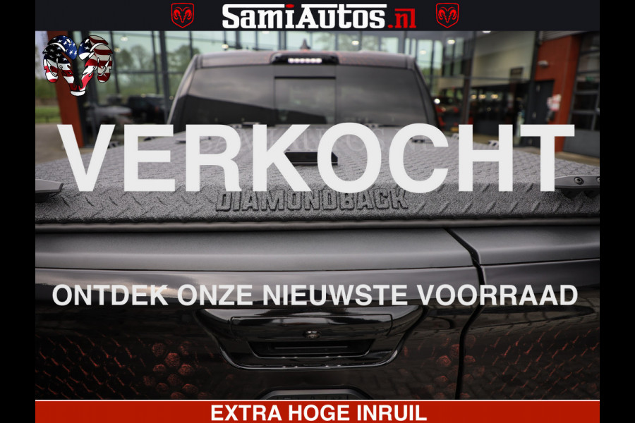 Dodge Ram COBRA EDITION | 1500 Limited Night High Output 540HP 706Nm | Massage + Full Option | De Meest Luxe en Volle Pick-Up in zijn Klas Comfortabele Dubbele Cabine met Royale 5 Zitplaatsen | BPM vrij | Nu Leverbaar uit Voorraad | Voorraad Nr 2292 - 5178 | Cobra package is meerprijs |