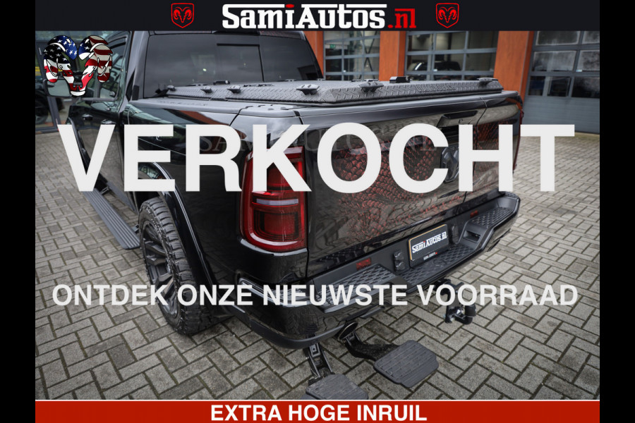 Dodge Ram COBRA EDITION | 1500 Limited Night High Output 540HP 706Nm | Massage + Full Option | De Meest Luxe en Volle Pick-Up in zijn Klas Comfortabele Dubbele Cabine met Royale 5 Zitplaatsen | BPM vrij | Nu Leverbaar uit Voorraad | Voorraad Nr 2292 - 5178 | Cobra package is meerprijs |