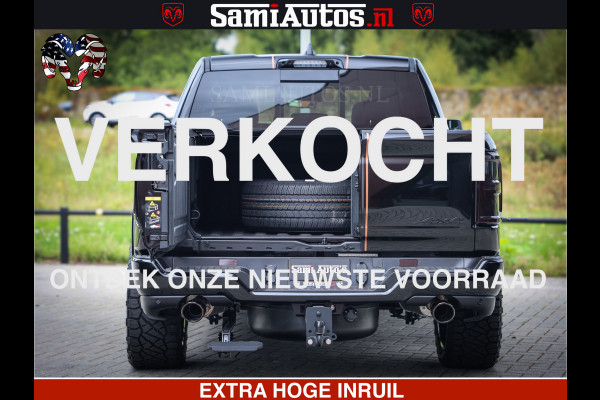 Dodge Ram 1500 Limited SPORT H.O 540HP 706Nm | Massage + Full Option | De Meest Luxe en Volle Pick-Up in zijn Klasse | Comfortabele Dubbele Cabine met Royale 5 Zitplaatsen | BPM vrij | Nu Leverbaar uit Voorraad | Voorraad Nr 2331