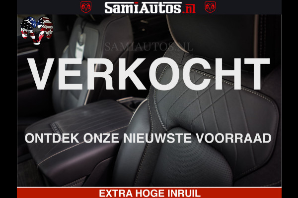 Dodge Ram 1500 Limited SPORT H.O 540HP 706Nm | Massage + Full Option | De Meest Luxe en Volle Pick-Up in zijn Klasse | Comfortabele Dubbele Cabine met Royale 5 Zitplaatsen | BPM vrij | Nu Leverbaar uit Voorraad | Voorraad Nr 2331
