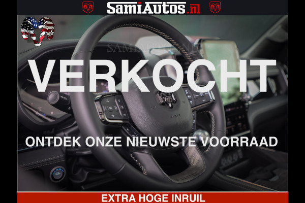Dodge Ram 1500 Limited SPORT H.O 540HP 706Nm | Massage + Full Option | De Meest Luxe en Volle Pick-Up in zijn Klasse | Comfortabele Dubbele Cabine met Royale 5 Zitplaatsen | BPM vrij | Nu Leverbaar uit Voorraad | Voorraad Nr 2331