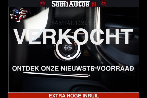 Dodge Ram 1500 Limited SPORT H.O 540HP 706Nm | Massage + Full Option | De Meest Luxe en Volle Pick-Up in zijn Klasse | Comfortabele Dubbele Cabine met Royale 5 Zitplaatsen | BPM vrij | Nu Leverbaar uit Voorraad | Voorraad Nr 2331