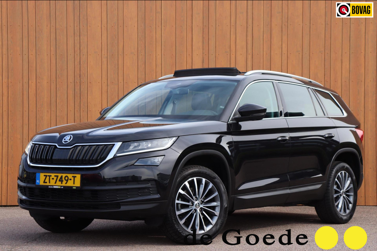 Škoda Kodiaq 1.5 TSI Business Edition org.NL schuifdak digitaal dashboard el.trekhaak adapt.cruise camera el.klep