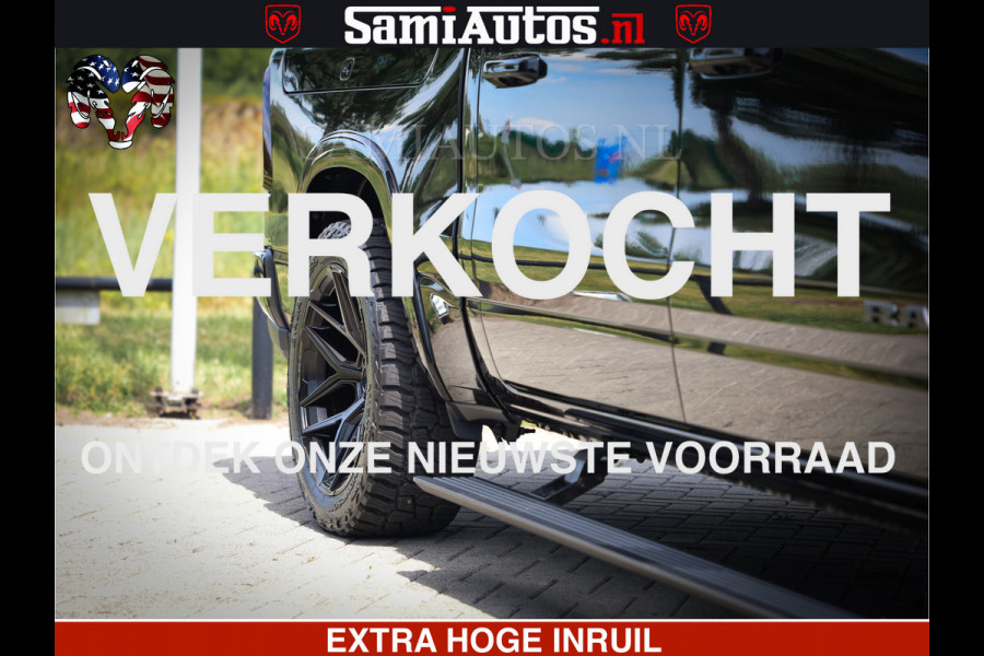 Dodge Ram 1500 Limited Night High Output 540HP 706Nm | Massage + Full Option | De Meest Luxe en Volle Pick-Up in zijn Klasse | Comfortabele Dubbele Cabine met Royale 5 Zitplaatsen | BPM vrij | Nu Leverbaar uit Voorraad | Voorraad Nr 2320 - 5138