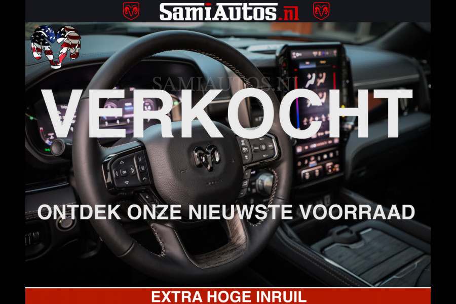 Dodge Ram 1500 Limited Night High Output 540HP 706Nm | Massage + Full Option | De Meest Luxe en Volle Pick-Up in zijn Klasse | Comfortabele Dubbele Cabine met Royale 5 Zitplaatsen | BPM vrij | Nu Leverbaar uit Voorraad | Voorraad Nr 2320 - 5138
