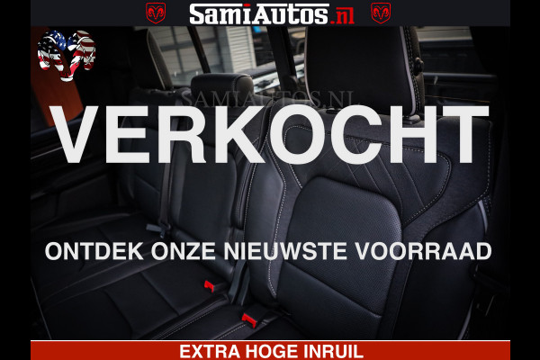 Dodge Ram 1500 Limited Night High Output 540HP 706Nm | Massage + Full Option | De Meest Luxe en Volle Pick-Up in zijn Klasse | Comfortabele Dubbele Cabine met Royale 5 Zitplaatsen | BPM vrij | Nu Leverbaar uit Voorraad | Voorraad Nr 2320 - 5138